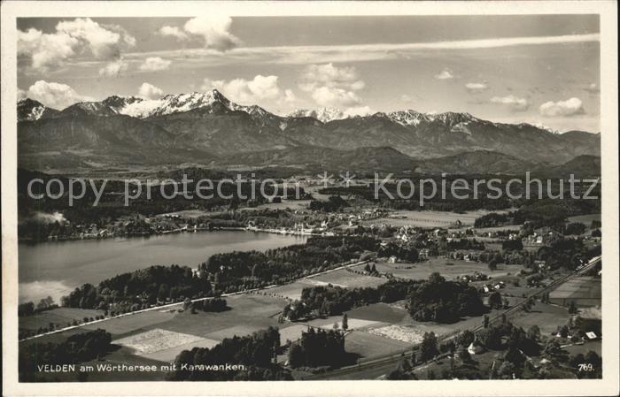 Velden Woerthersee mit Karawanken