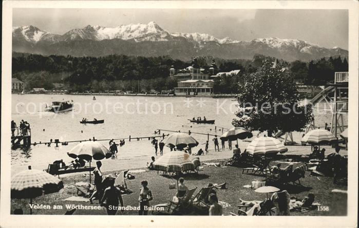 Velden Woerthersee Strandbad Bulfon
