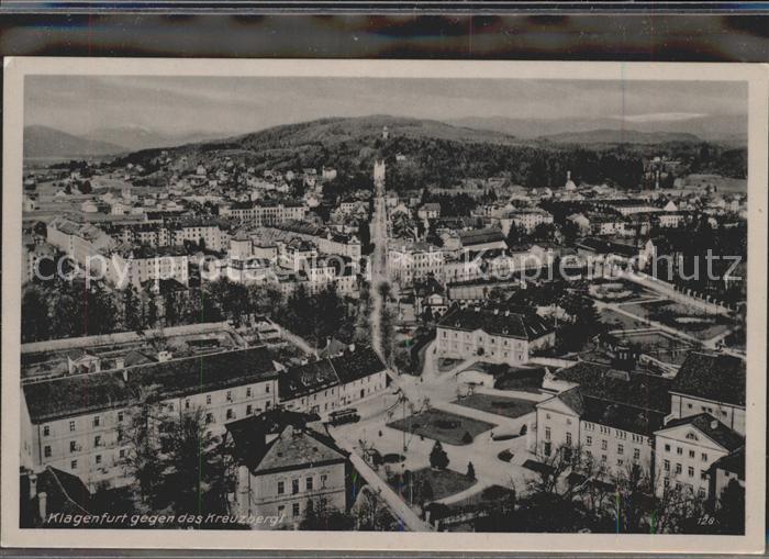 Klagenfurt Woerthersee Fliegeraufnahme