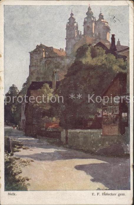 Melk Donau Stift Melk Kuenstlerkarte