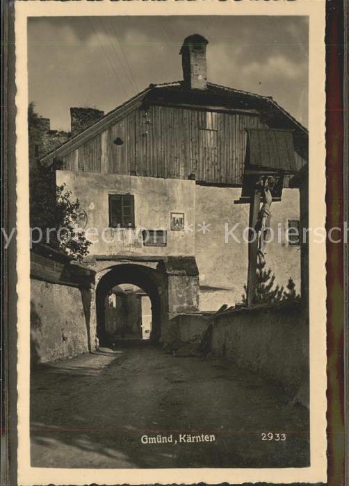 Gmuend Kaernten Hofeingang