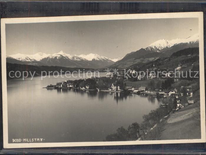 Millstatt Millstaettersee Seepanorama