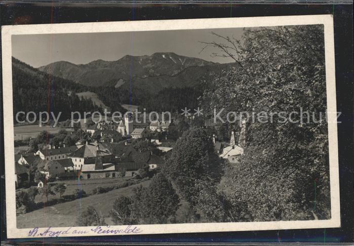 St Aegyd Neuwalde Ortsblick
