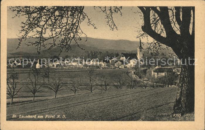 St Leonhard Forst Niederoesterreich Panorama