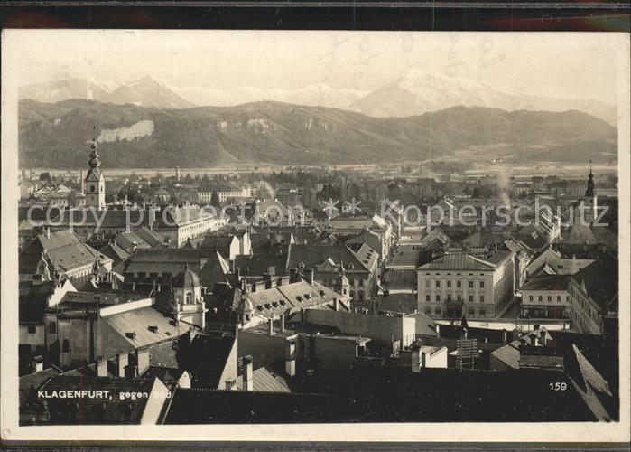 Klagenfurt Woerthersee Teilansicht