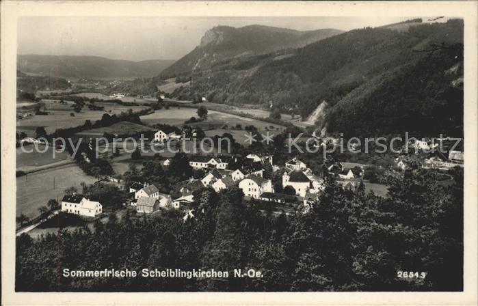 Scheiblingkirchen-Thernberg Ortsblick