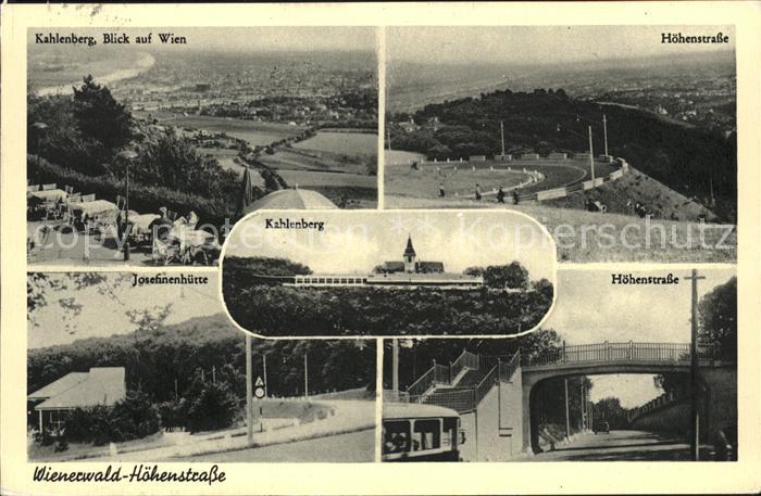 Wien Total Hoehenstrasse Wienerwald Kahlenberg