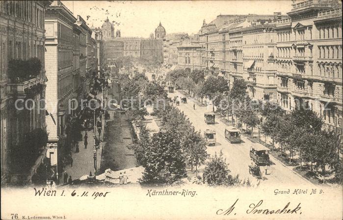 Wien Kaernthner Ring Grand Hotel