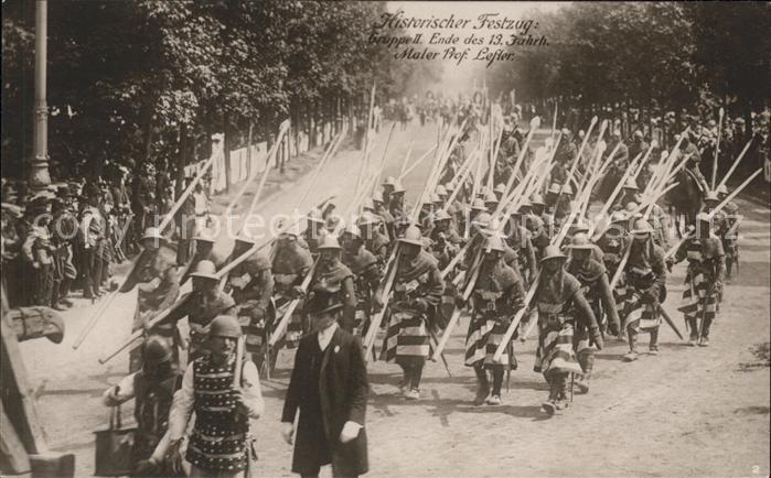 Wien Historischer Festzug Aufzug zum Turnier