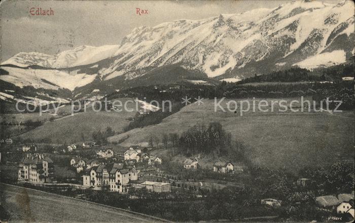 Edlach mit Raxalpe