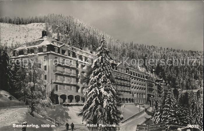 Semmering Niederoesterreich Hotel Panhans