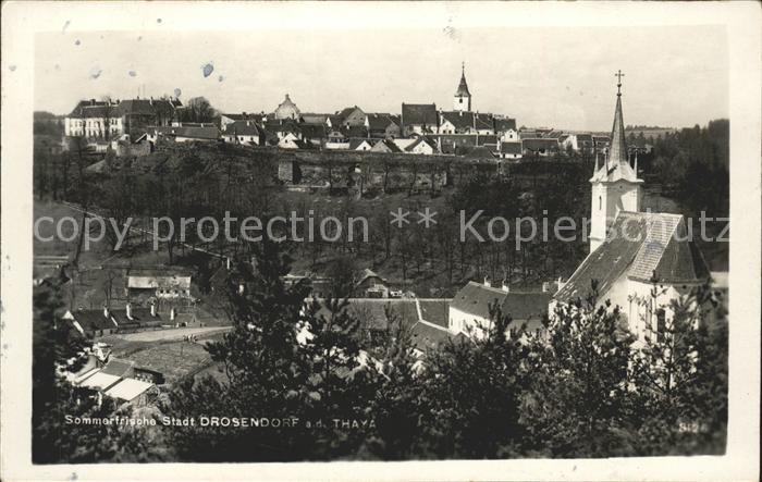 Drosendorf-Zissersdorf Ortsansicht