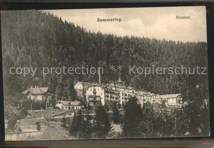 Semmering Niederoesterreich Avenue