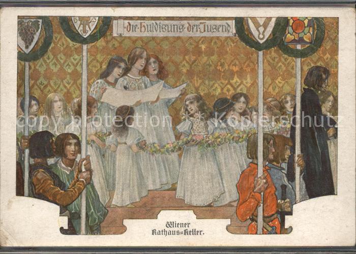 WIEN AT Gemaelde im Wiener Rathauskeller