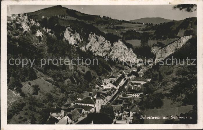 Schottwien Ortsansicht