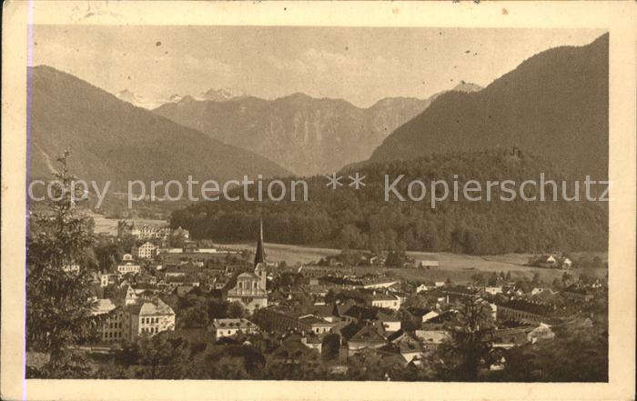 Bad Ischl Salzkammergut Panorama mit Dachstein