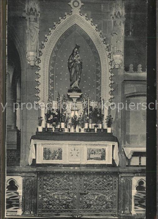 Linz Donau Altar der Pilger Madonna im Maria Empfaengnis Dom