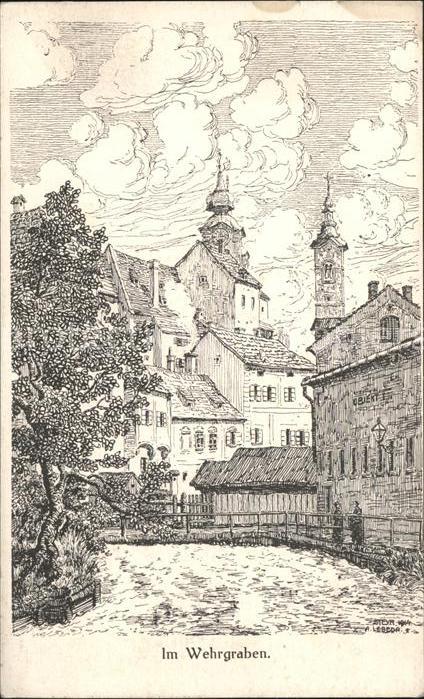 Steyr Enns Oberoesterreich Im Wehrgraben Das österreichische Rothe