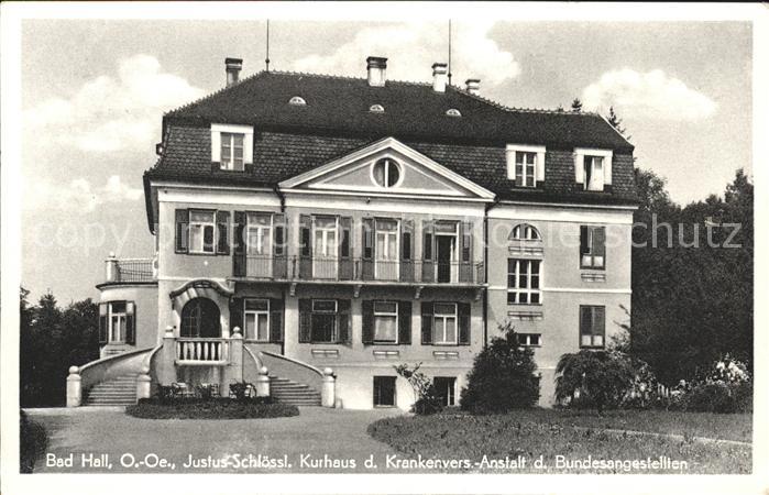 Bad Hall Oberoesterreich Justus Schlössl Kurhaus Krankenversiche