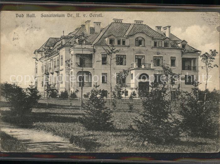 Bad Hall Oberoesterreich Sanatorium Dr. v. Gerstl