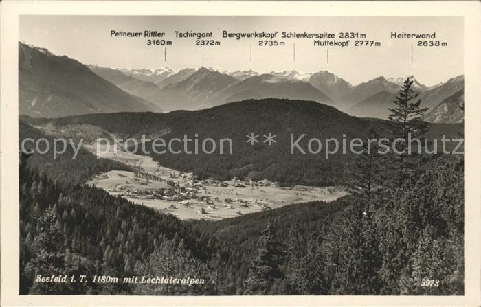 Seefeld Tirol HEiterwand Bergwerkskopf Pettneuer Riffler Tschirgant