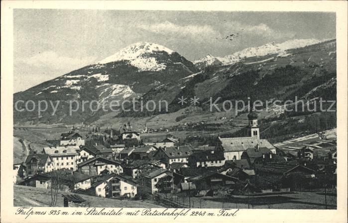 Fulpmes Tirol Stubaital Patscherkofel