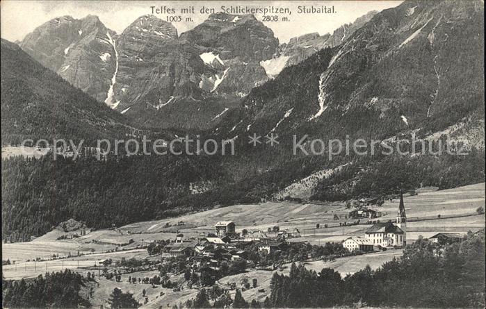 Stubaital Telfes Schlicekrspitzen