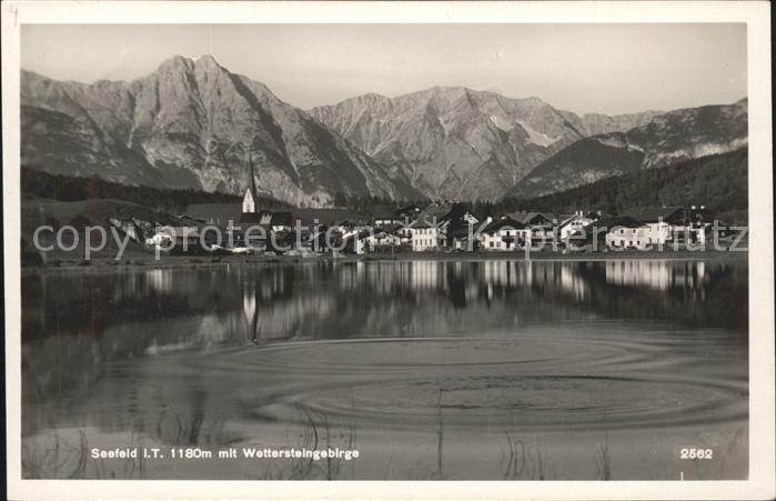 Seefeld Tirol Wettersteingebirge