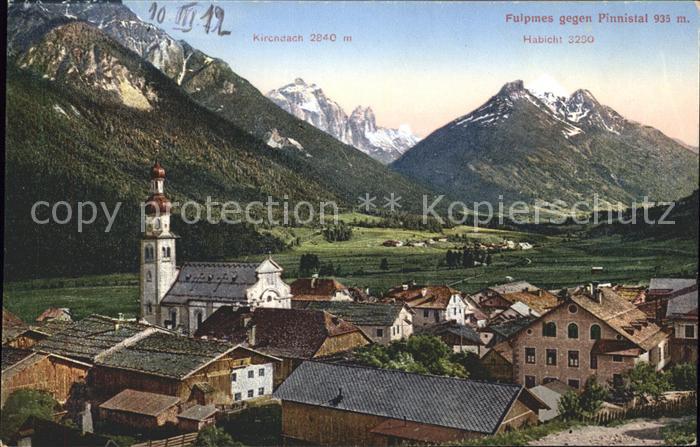 Fulpmes Tirol Pinnistal Kirchdach Habicht
