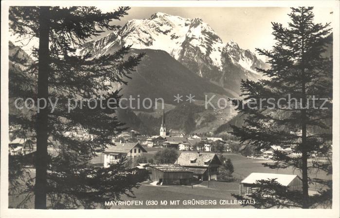 Mayrhofen Zillertal Gruenberg
