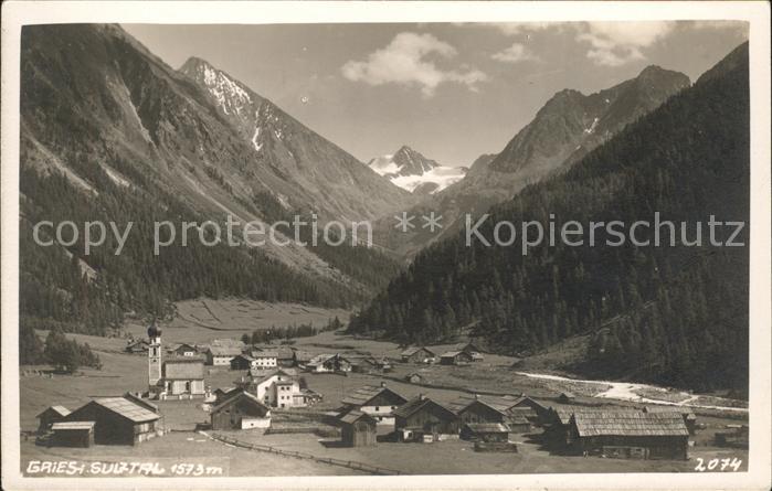 Gries Laengenfeld Tirol Stubaital