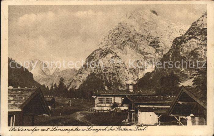 Falzturneralm Lamsenspitze Sonnjoch Pertisau