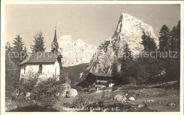Hinterbaernbad Kaiser-Geb.