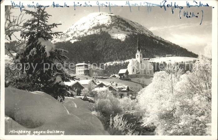 Gaisberg Hirschberg Winter