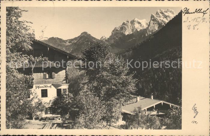 Tirol Region Pfandlhof