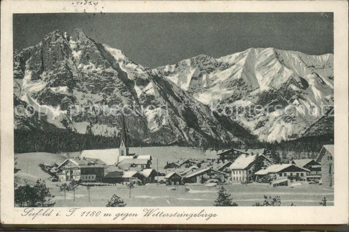 Seefeld Tirol Wettersteingebirge