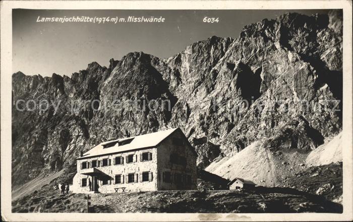 Lamsenjochhuette Nisslwände