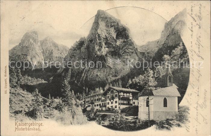Kaisergebirge Hinterbärnbad