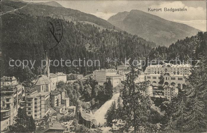 Badgastein Ortsblick