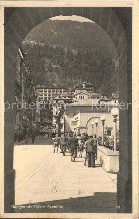 Badgastein Promenade