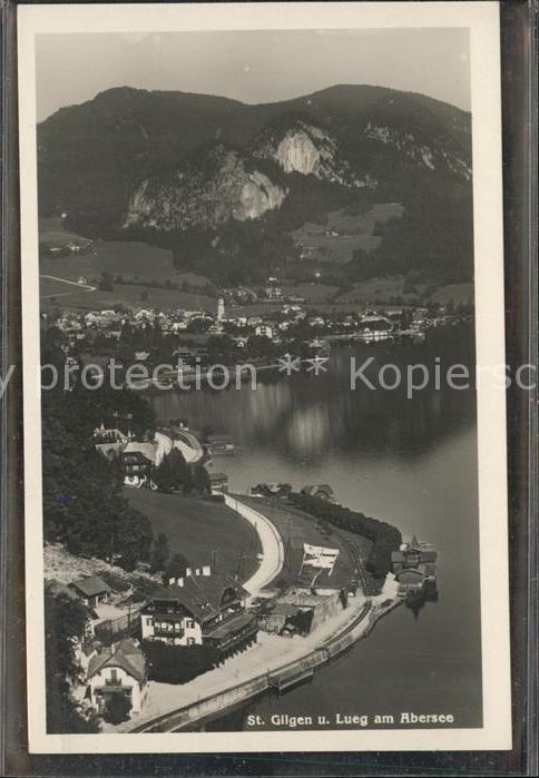 St Gilgen Salzkammergut mit Lueg am Abersee