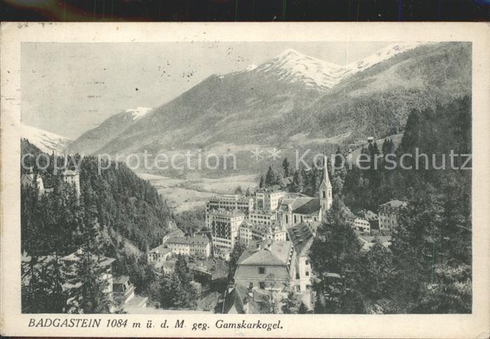 Badgastein mit Gamskarkogel