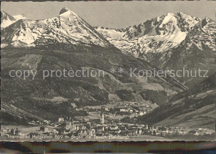 Bad Hofgastein Salzburg mit den Tauern