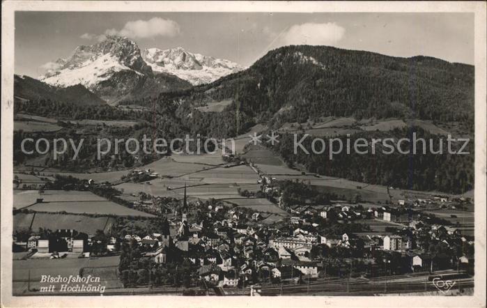 Bischofshofen mit Hochkoenig