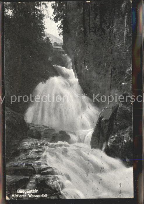 Badgastein Mittlerer Wasserfall