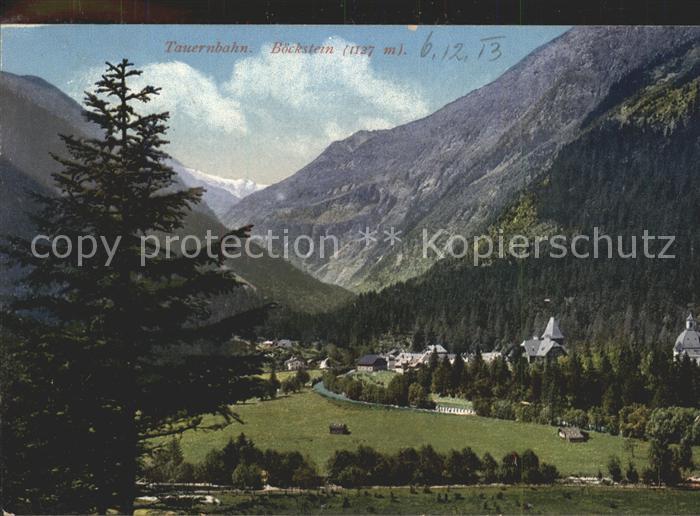 Boeckstein mit Tauernbahn