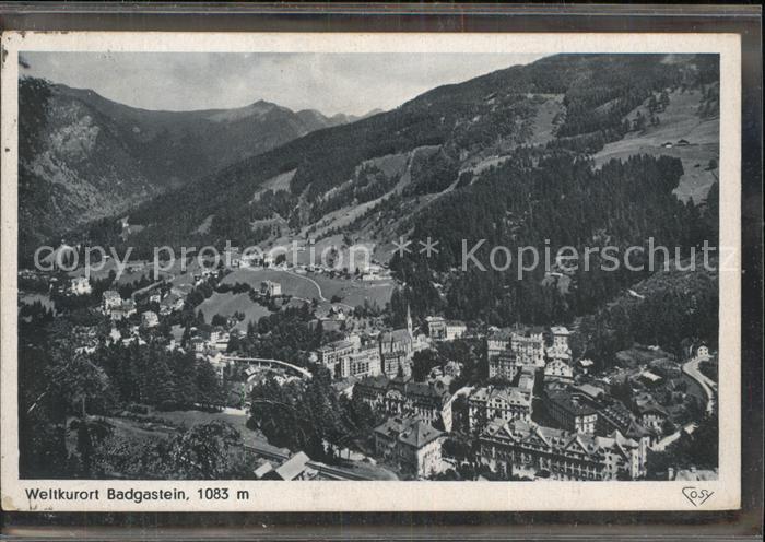 Badgastein Totalansicht
