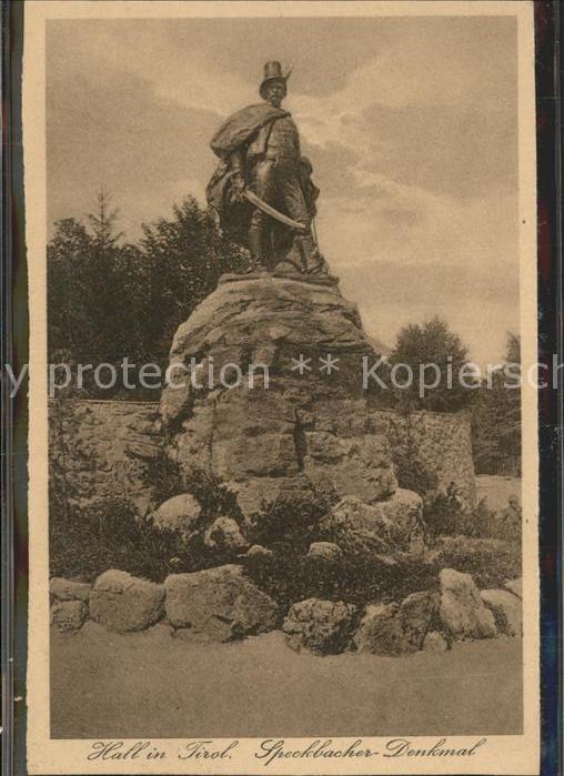 Hall Tirol Speckbacher Denkmal