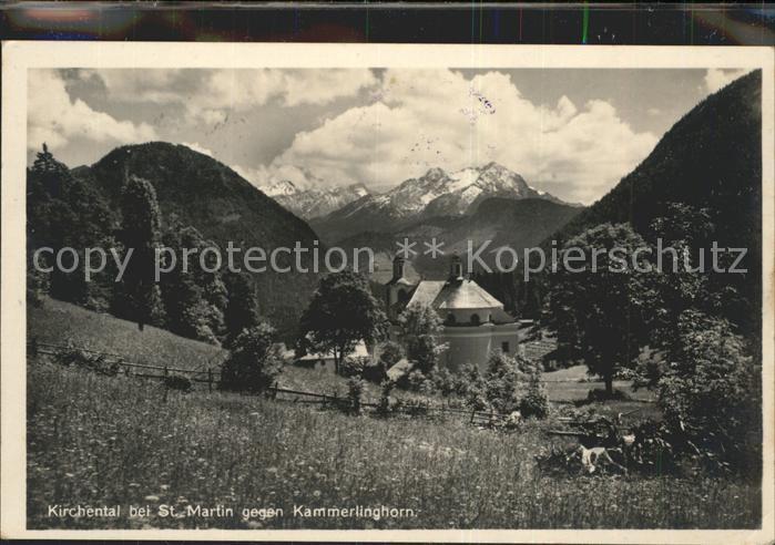 St Martin Lofer im Kirchental gegen Kammerlinghorn
