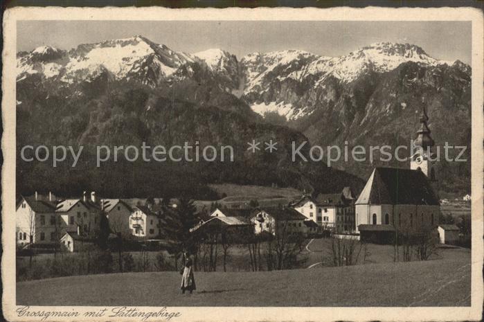 Grossgmain mit Lattengebirge